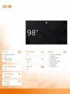 Avtek Monitor informacyjny DS 98' - 18/7  2x10W Android 11.0