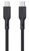 AUKEY CB-KCC102 kevlarowy kabel USB C - USB C | 1.8m | 5A | 100W PD | 20V
