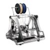 Qoltec Profesjonalny filament do druku 3D | ABS PRO | 1.75mm | 1kg | Srebrny