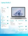 Microsoft Laptop Studio 2 Win11Home i7-13800H/16GB/512GB/IrisXe/14cali