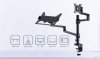 Gembird Uchwyt do monitora max 27'' i laptop do 17''