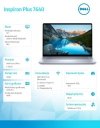Dell Notebook Inspiron Plus 7640/16GB/1TB SSD/16.0 2.5K/Arc/FgrPr/Cam & Mic/WLAN + BT/Backlit Kb/90 Wh/W11Pro/2Y Basic Onsite