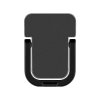 Savio Stopki do laptopa PB-04 czarne
