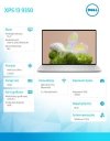 Dell Notebook XPS 13 9350 Win11Pro Ultra 7 256V/16GB/512GB SSD/13.4 FHD+ AntiGlare/Arc/FgrPr/FHD/IR Cam/Mic/WLAN + BT/Backlit Kb