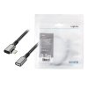LogiLink Kabel USB3.2 gen2 TypeC do USB-C/F, PD, 0.5m