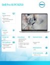 Dell Laptop Dell Pro 16 PC16250 W11P C5 220U/16GB/512GB/16.0 FHD+/Int/FgrPr/FHD/IRCam/Mic/WLAN+BT/BcklKb/3C/3YPS Platinum
