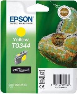 Atrament do Epson Stylus Photo 2100 - żółty T0344