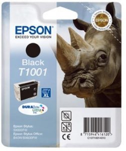 Tusz (Ink) T1001 black (25.9ml) do Epson Stylus Office B40W/BX600FW; Stylus 600FW