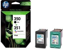 HP Atrament 350/351 Combo-pack Inkjet Print Cartr