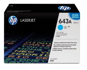 HP Toner nr 643A Q5951A Cyan 10K