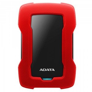 Dysk zewnętrzny HDD ADATA HD330 (2TB; 2.5; USB 3.2; czerwony)