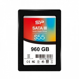 Dysk SSD Silicon Power S55 960GB 2,5 SATA III 560/530 MB/s (SP960GBSS3S55S25)