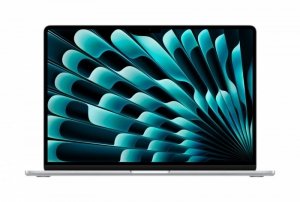 Apple MacBook Air 15.3 cala: M5 10/10, 16GB, 1TB SSD, bez zasilacza - Srebrny