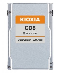 Kioxia Dysk SSD CD8-V 3200GB U.2 NVMe Gen.4 1x4 DWPD 3 3D TLC BiCS Flash Data Center NVMe non-SED SIE PLP