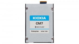 Kioxia Dysk SSD CM7-R 3840GB E3.S NVMe Gen.5 1x4 2x2 DWPD 1 3D TLC BiCS Flash Enterprise NVMe non-SED SIE PLP