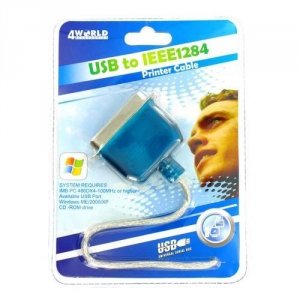4world Adapter USB 2.0 do LPT Centronics