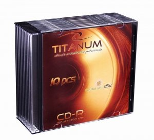 Titanum CD-R 700MB x56 - Slim 10
