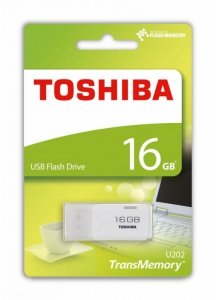 Toshiba 16GB U202 USB 2.0 WHITE