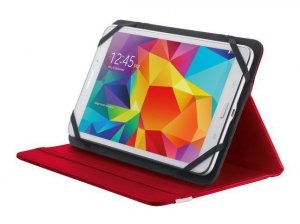 Trust Primo Folio Case with Stand for 7-8 tablets - red