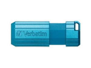 Verbatim Pendrive PinStripe USB 2.0 Drive 32GB Carribean Blue