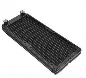 Thermaltake Pacific R240 (240mm, 2x G 1/4, aluminium) radiator - Black