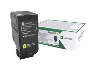 Lexmark Toner CS/CX727,CS728 YELLOW 10K 75B20Y0
