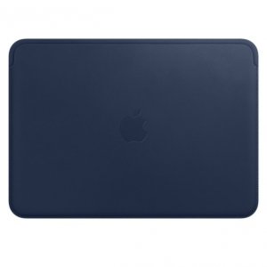 Apple Leather Sleeve for 12 MacBook - Midnight Blue