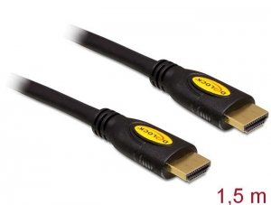 Delock Kabel HDMI-HDMI v1.4 HSE 1.5m czarny