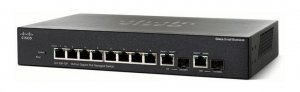Cisco SG350-10P switch 8x1GbE PoE(62W) 2xCombo(RJ45/SFP) SG350-10P-K9-EU
