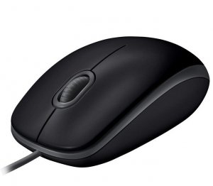 Logitech Mysz B110 Silent Czarna 910-005508