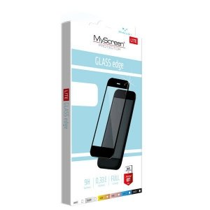 MyScreen Protector LiteGLASS EDGE Szkło do SONY XA2 Czarne