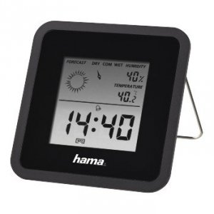 Hama Termometr/higrometr TH50 czarny