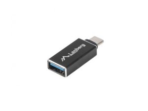 Lanberg Adapter USB CM - AF 3.1 czarny