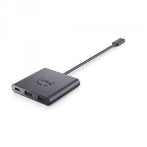 Dell Adapter USB C to Dual USB A with Power