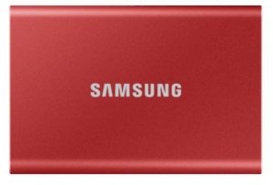 Samsung Dysk Portable T7 1TB USB3.2 GEN.2 czerwony