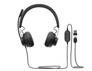 Logitech Słuchawki Zone Wired Headset Teams    981-000870