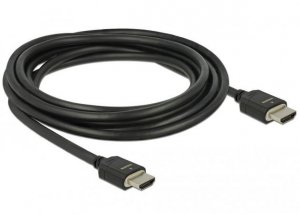Delock Kabel HDMI M/M v2.1 3M 8K  60HZ czarny    85295