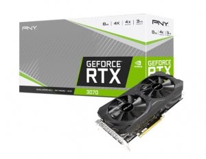 PNY Karta graficzna GeForce RTX 3070 8GB DUAL FAN