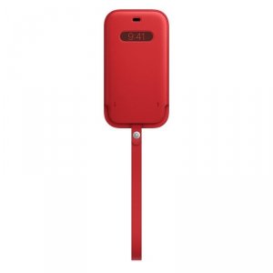 Apple Skórzany futerał z MagSafe do iPhonea 12 | 12 Pro - Czerwony