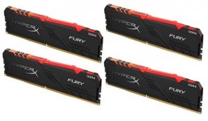 HyperX Pamięć DDR4 Fury RGB  64GB/3200 (4*16GB) CL16