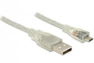 Delock Kabel USB MICRO(M) -USB-A(M) 2.0 0.5m
