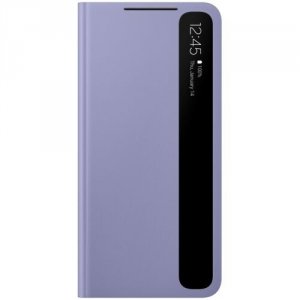Samsung Etui Smart ClearView Cover Violet do S21