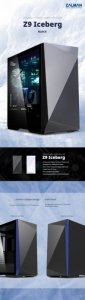 Zalman Obudowa Z9 Iceberg ATX Mid Tower PC Case Black