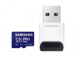 Samsung Karta pamięci microSD MB-MD128KB/EU 128GB PRO Plus + czytnik