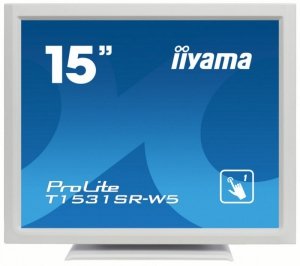IIYAMA Monitor 15 cali T1531SR-W5 TN,RESISTIVE,HDMI,DP,VGA,głośniki,IP54