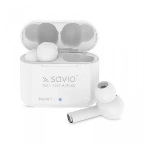 Savio Słuchawki Bluetooth z mikrofonem, TWS-07
