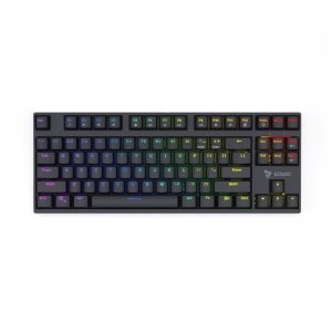 Savio Klawiatura mechaniczna Rampage Outemu RED, anti-ghosting, RGB