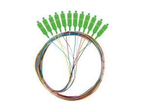 Lanberg Pigtail SM SC/APC Easy Strip 9/125 G657A1 12X2M multikolor