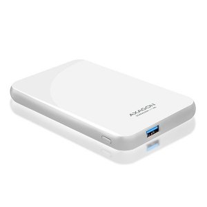 AXAGON EE25-S6 Obudowa zewnętrzna plastikowa bezśrubowa, USB 3.2 Gen 1 - SATA 6G, 2.5 Biała