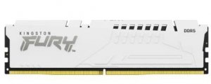 Kingston Pamięć DDR5 Fury Beast 64GB(4*16GB)/6000 CL40 biała
